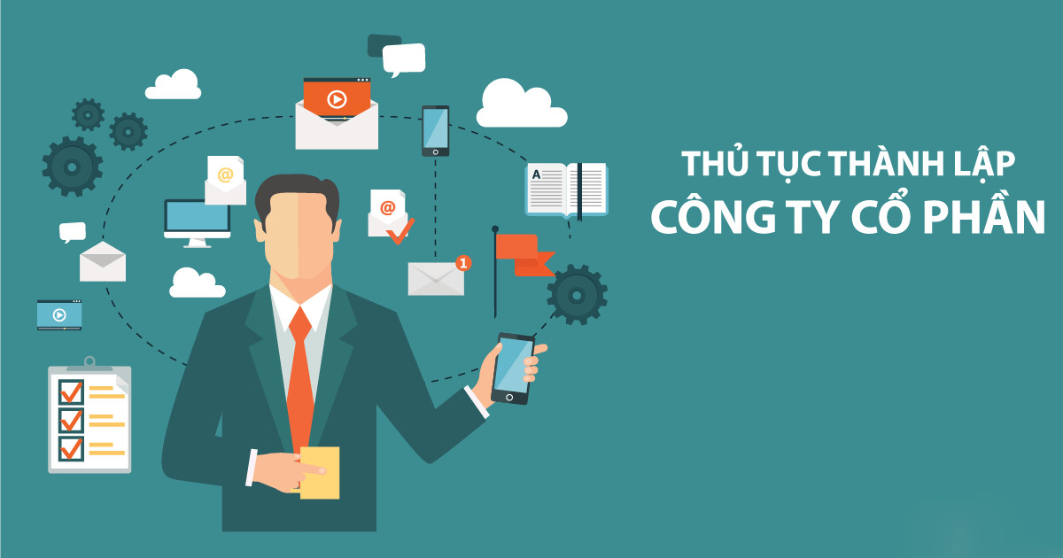 Trình tự thực hiện thủ tục thành lập công ty cổ phần