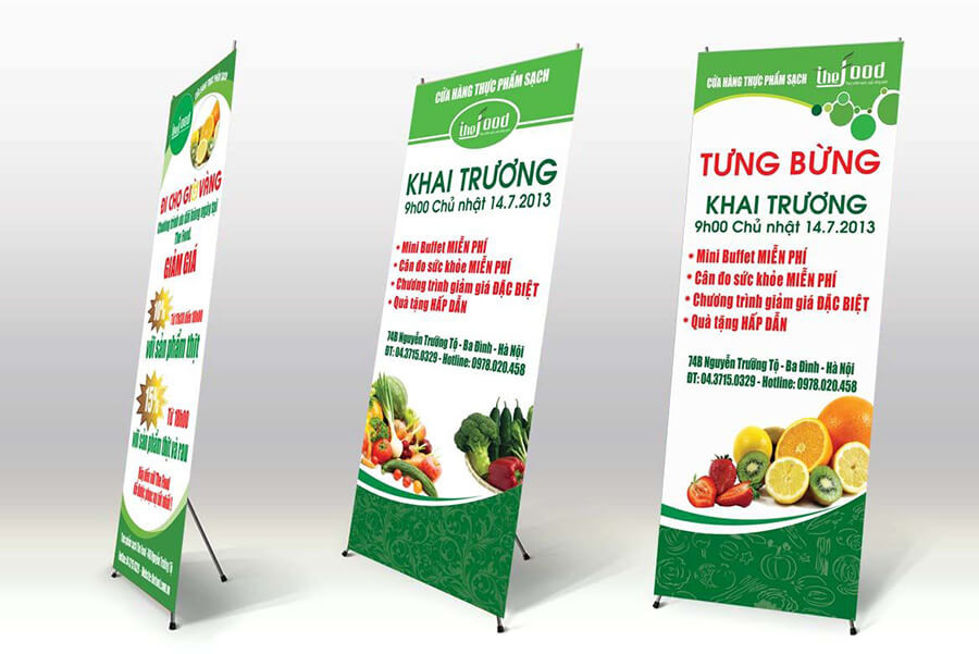 Standee tại sự kiện