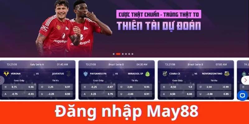 Hướng dẫn đăng nhập may88