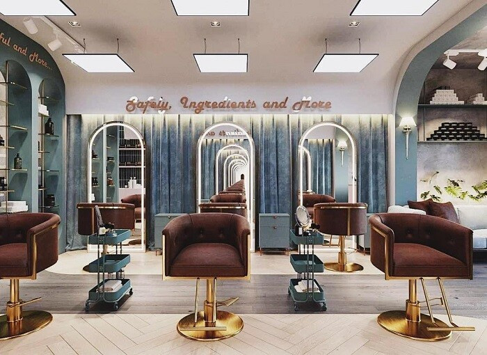 20+ mẫu thiết kế tiệm tóc nhỏ đẹp, ấn tượng đảm bảo hút khách