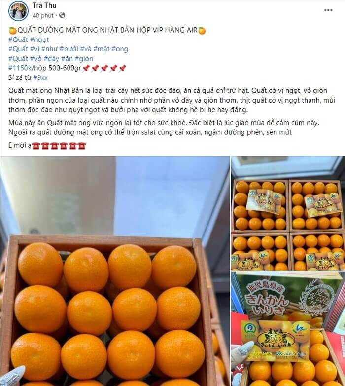 Cách đăng bài bán hoa quả online đa nền tảng hiệu quả nhất