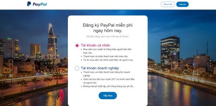 Cách đăng ký Paypal chính xác nhất 2024