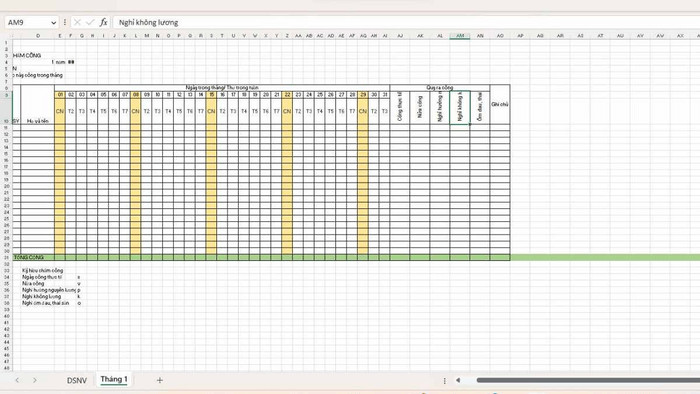 Chấm công là gì? Các mẫu bảng chấm công cập nhật mới nhất 2024