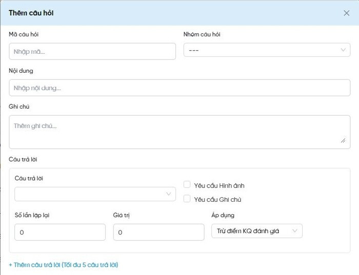Hướng dẫn sử dụng beChecklist A-Z để QA nhà hàng, quán cafe