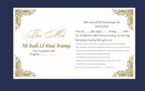 Tổng hợp những lời mời khai trương hay, thu hút khách hàng nhất 2024
