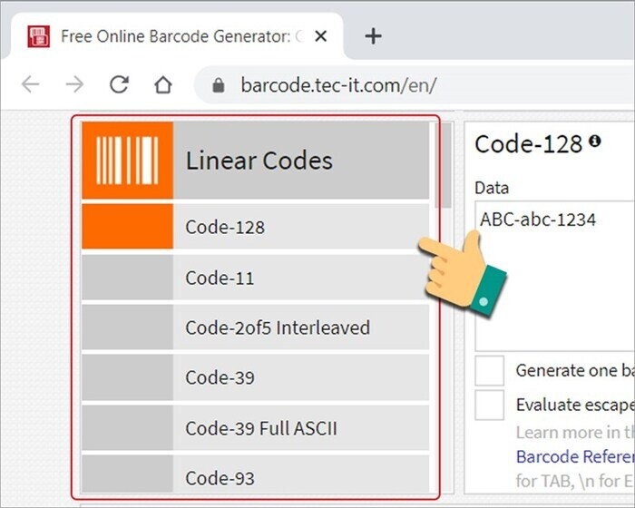 Hướng dẫn cách tạo mã Barcode online miễn phí đơn giản, nhanh chóng 