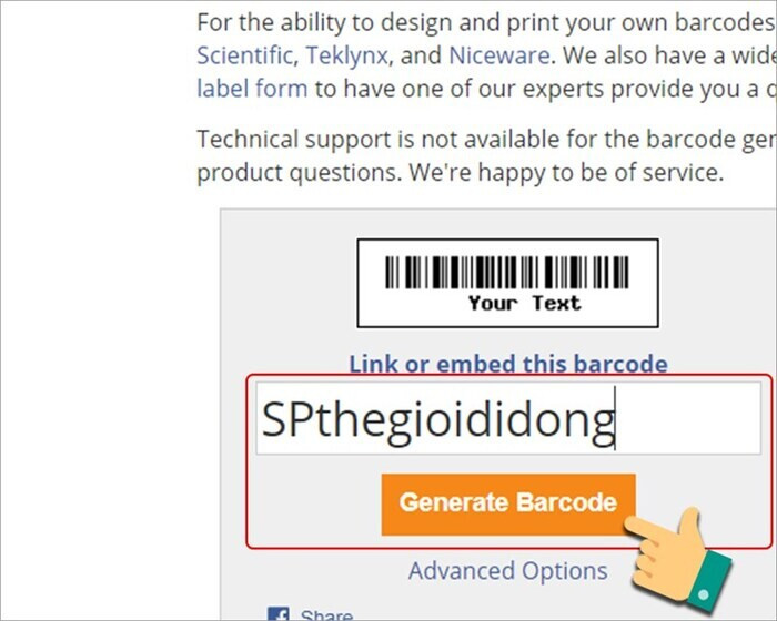 Hướng dẫn cách tạo mã Barcode online miễn phí đơn giản, nhanh chóng 