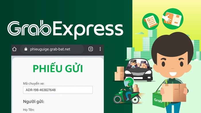 Phiếu gửi điện tử Grab: Hướng dẫn cách đăng nhập và sử dụng