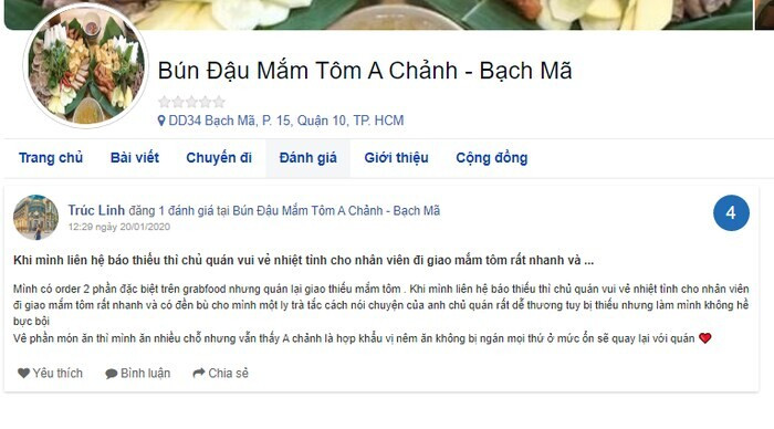 Quán mắm tôm bún đậu A Chảnh có gì HOT? Review chi tiết A-Z