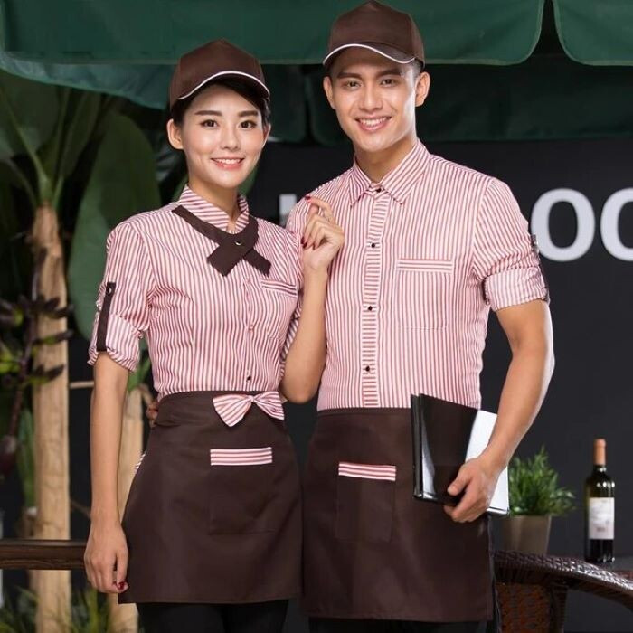 Top 50+ mẫu đồng phục quán cafe đẹp, giá rẻ nhất hiện nay