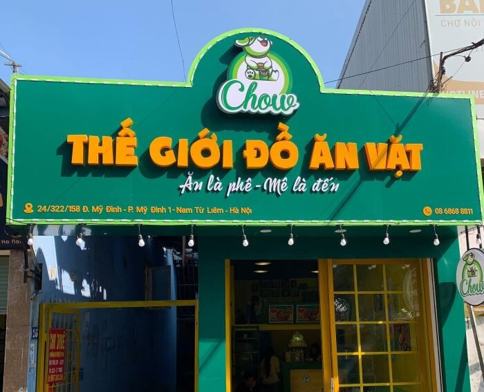 Top những mẫu bảng hiệu quán ăn vặt ấn tượng, thu hút ánh nhìn